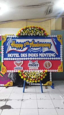 Papan Bunga di Rumah Duka Dharmais